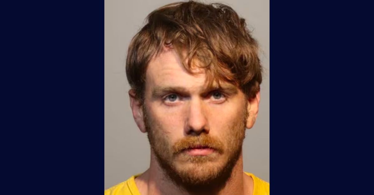 Clay Kinney appears in a booking photo