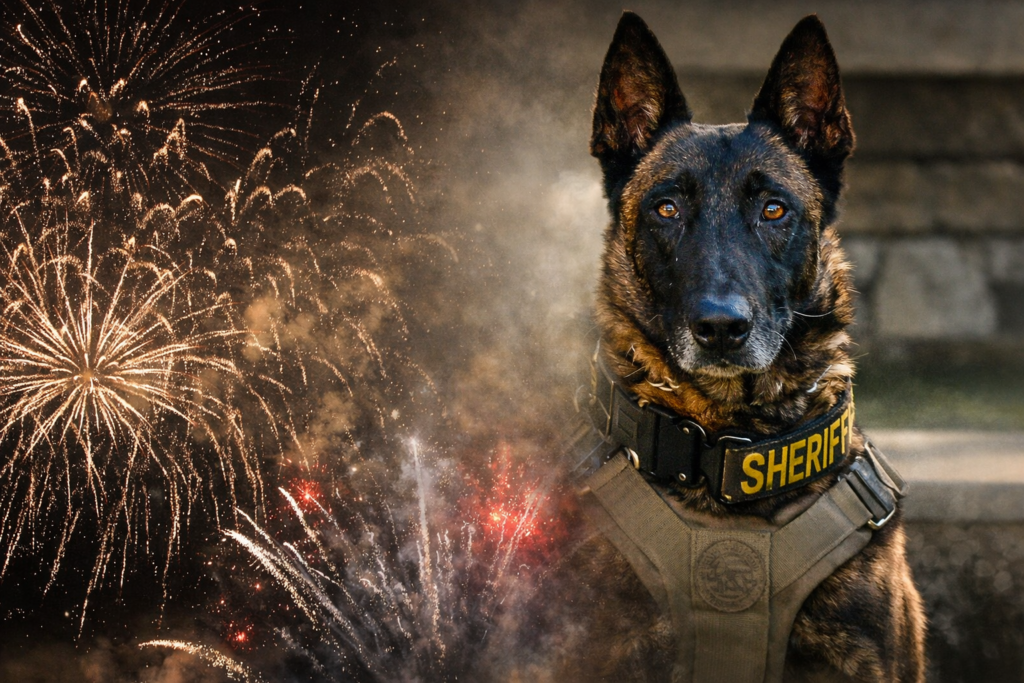 K9 Killed After Fireworks Scare Prompts Terrified Jump Over Fencing
