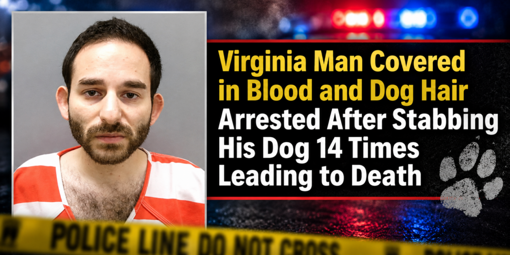 Dog Fatally Stabbed 14 Times by Owner